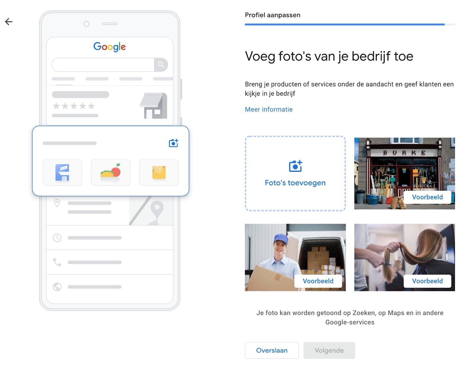 Foto's toevoegen aan je Google My Business account