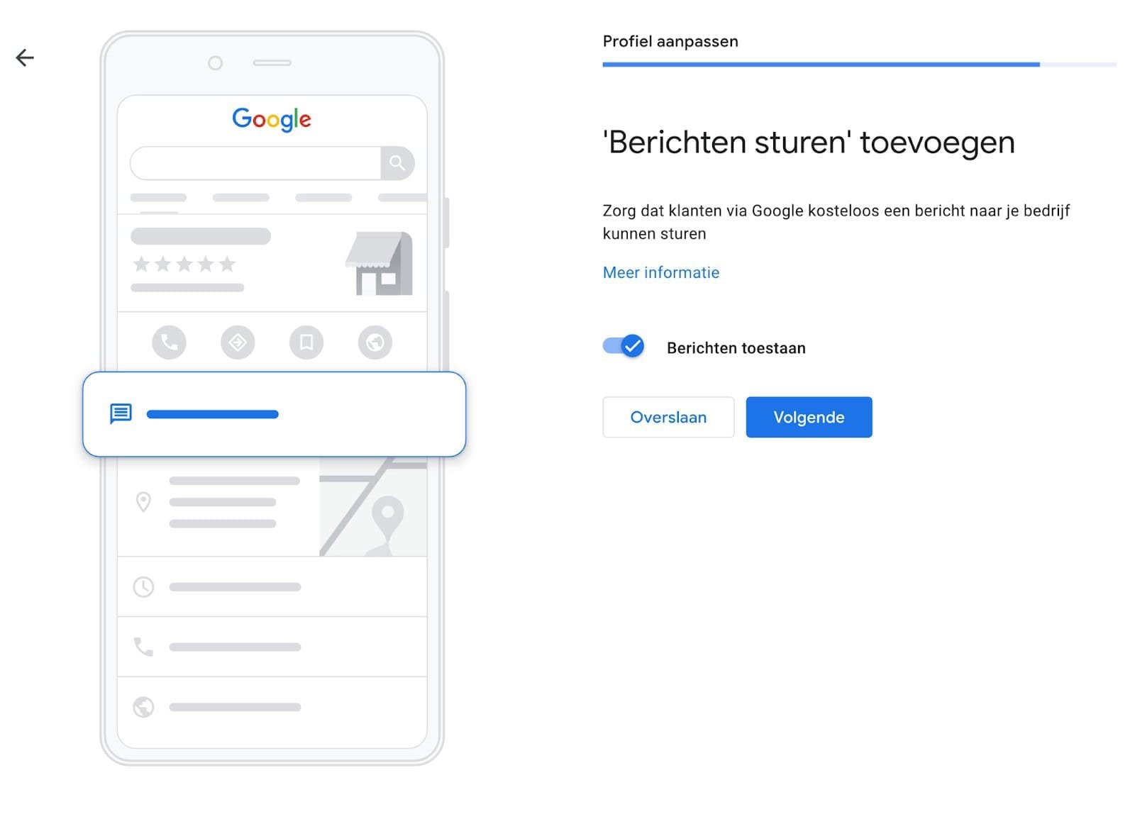 Een chatfunctie toevoegen aan je Google My Business account