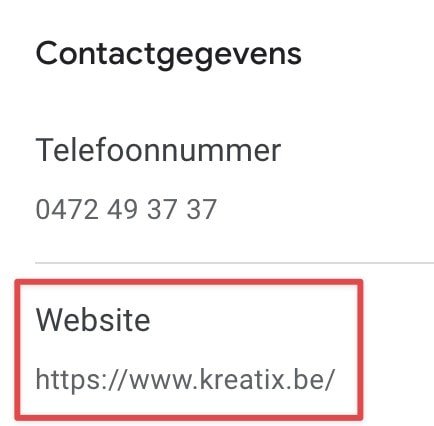 google bedrijfsprofiel website toevoegen