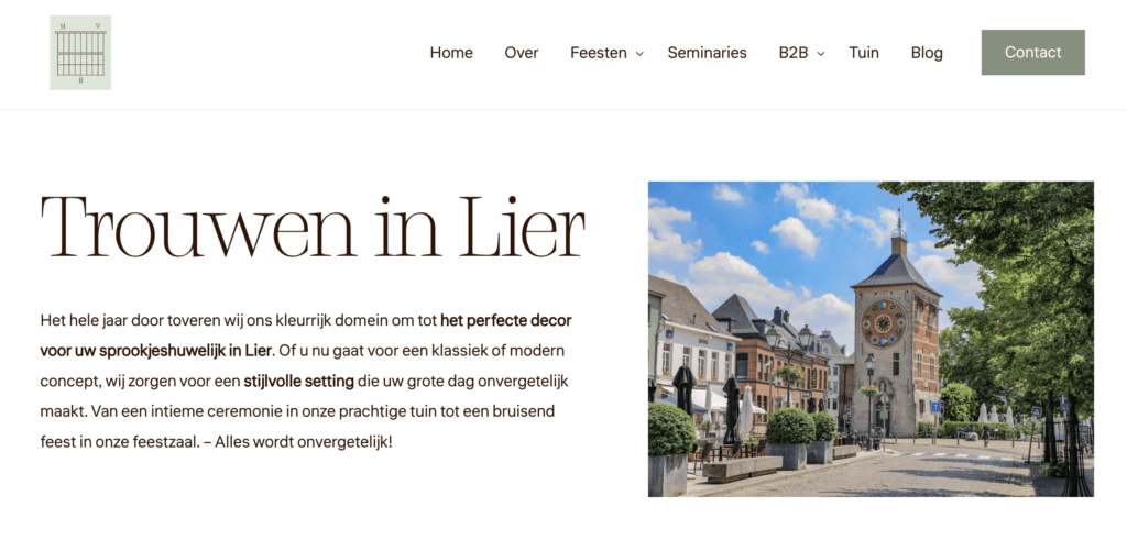 lokale seo landingspagina's