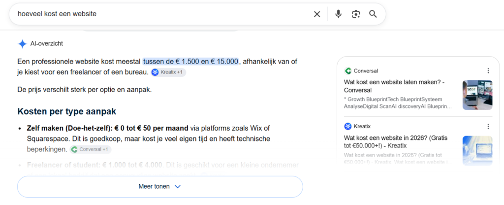 google ai overview